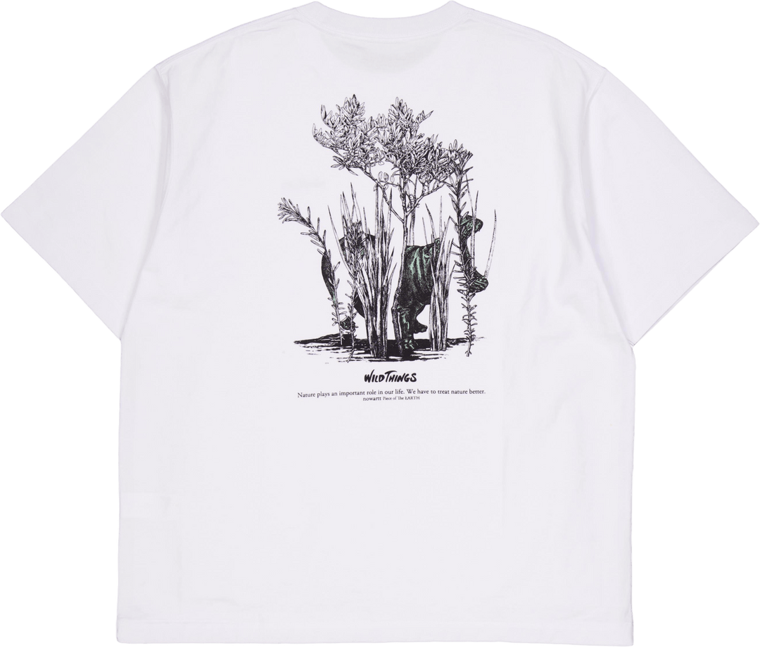Wild Animal Tee ① White