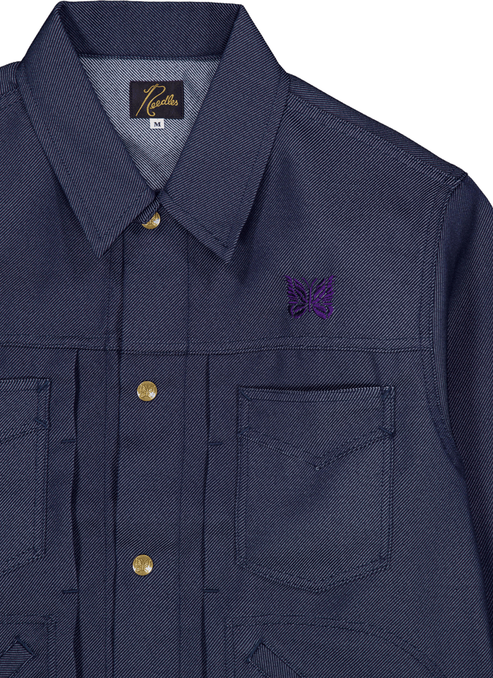Needles Penny Jean Jacket - Po D-navy