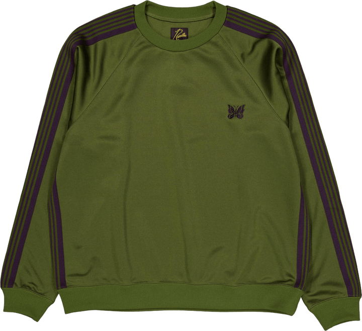 Needles Track Crew Neck särk B-olive