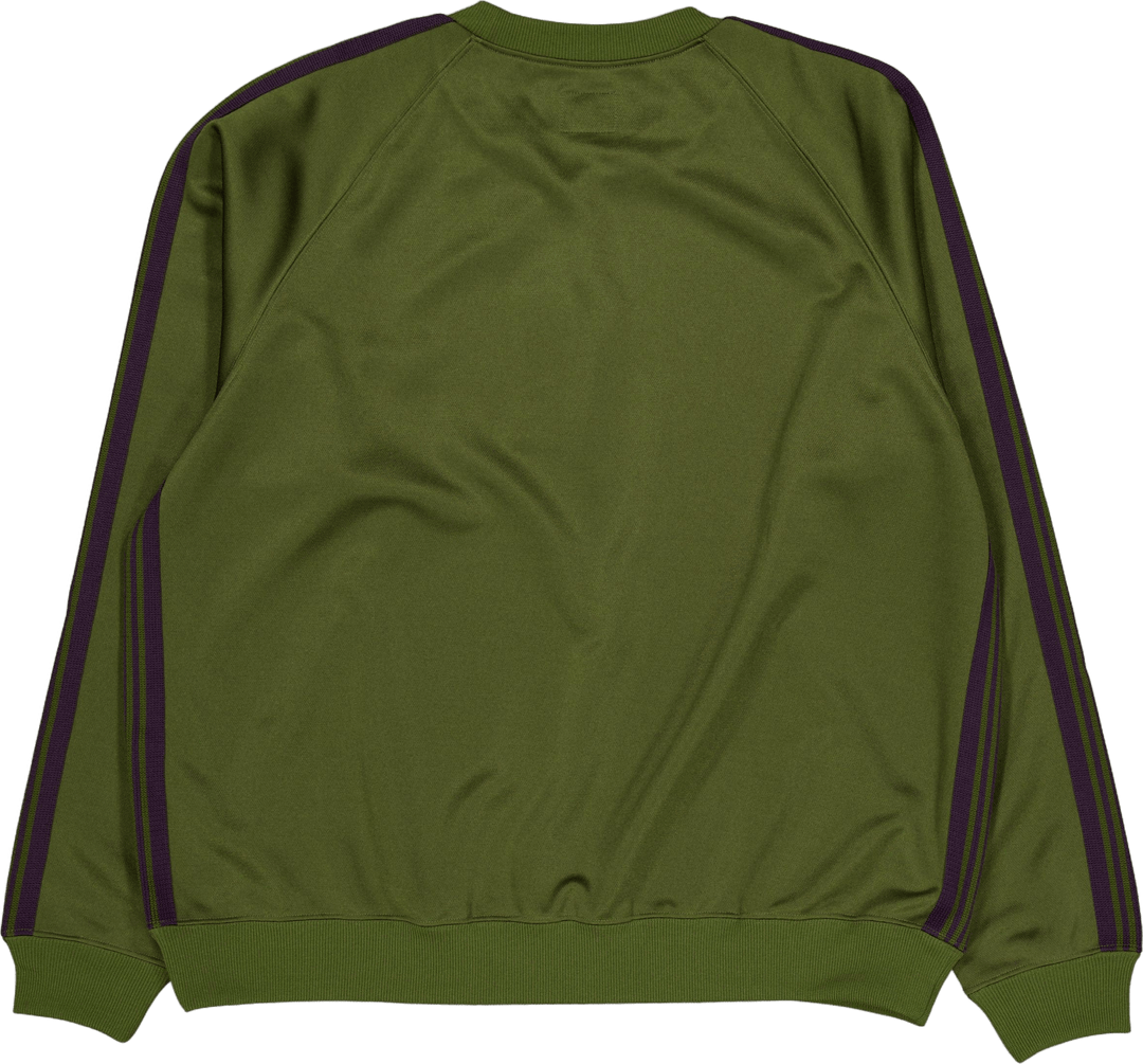 Needles Track Crew Neck särk B-olive