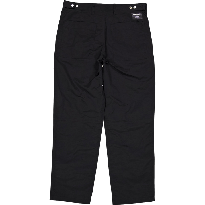 Sigur Relaxed Waxed Nylon Fati Noir