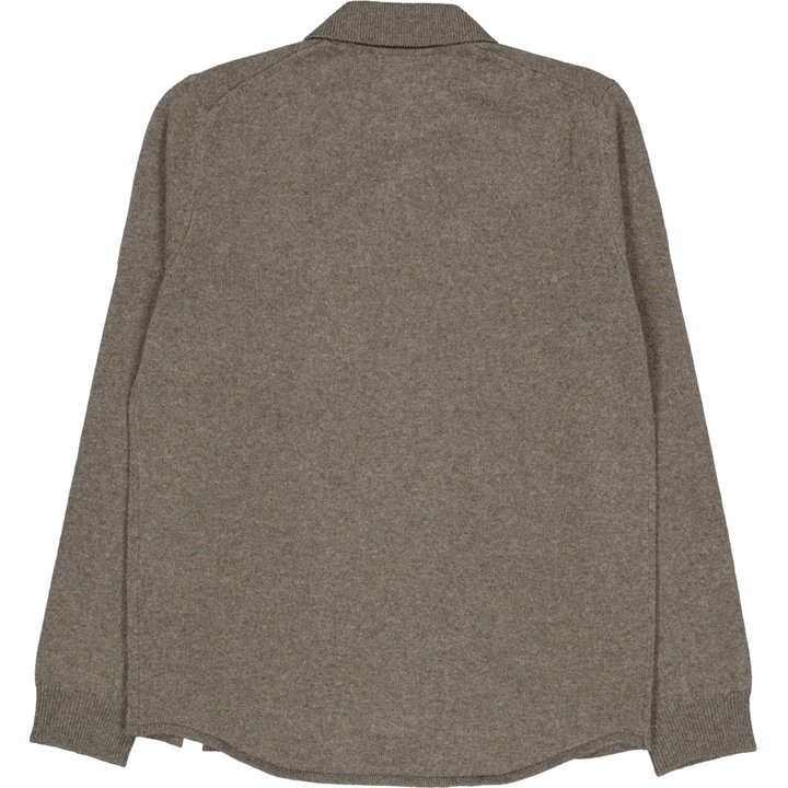 Martin Merino Lambswool Shirt Ivy Green