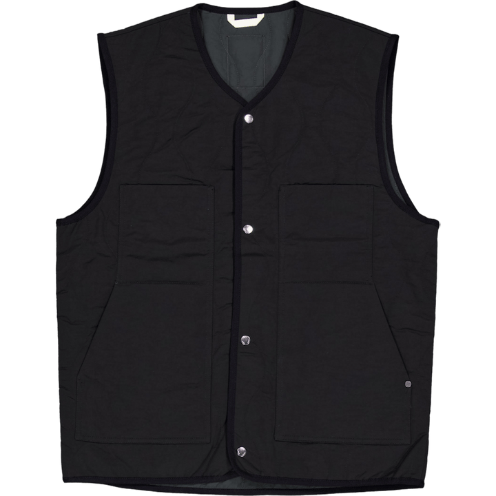 Peter Waxed Nylon Insulated Ve Black
