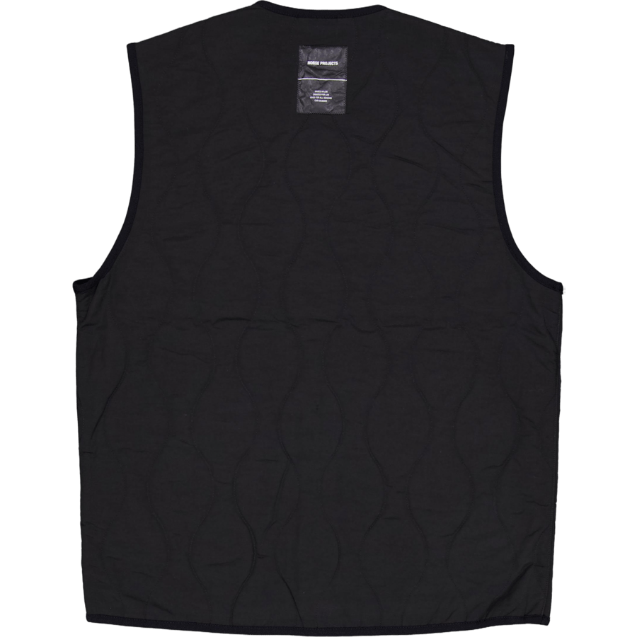Peter Waxed Nylon Insulated Ve Black