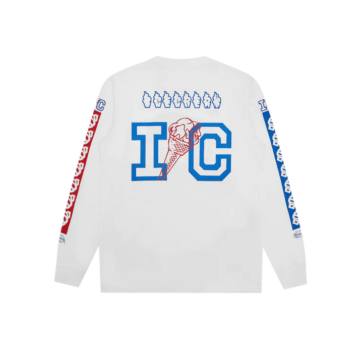 Racing L/s T-shirt White