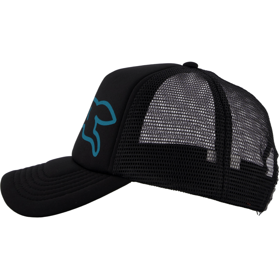 Running Dog Trucker Cap Black