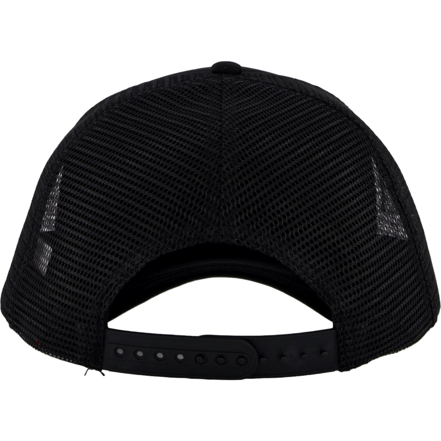Running Dog Trucker Cap Black