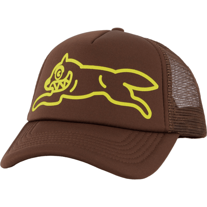 Running Dog Trucker Cap Brown