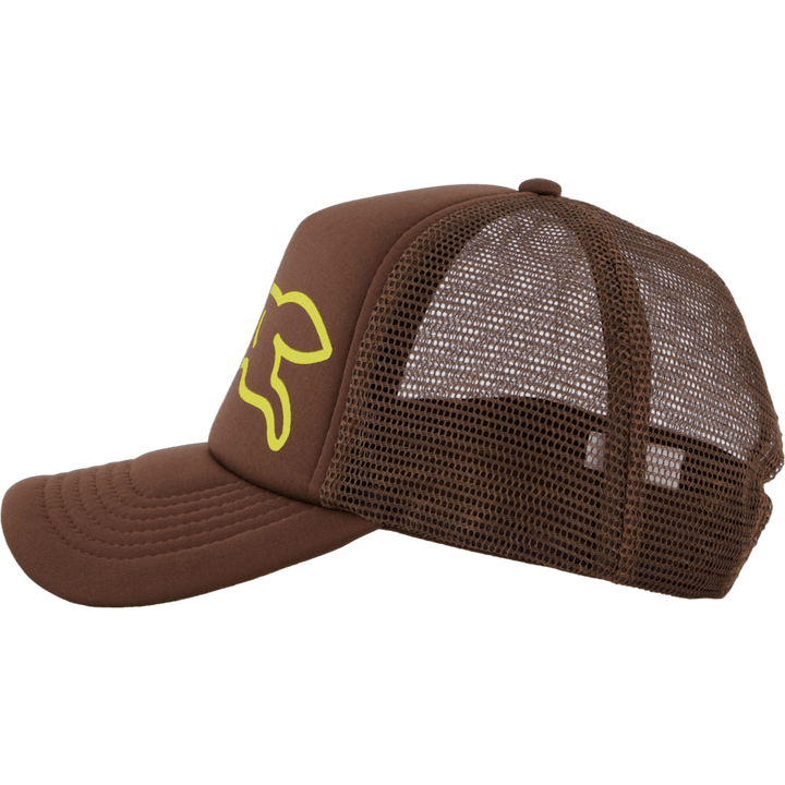 Running Dog Trucker Cap Brown