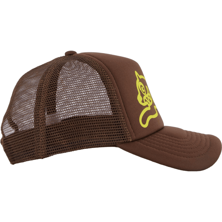 Running Dog Trucker Cap Brown