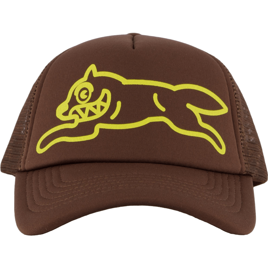 Running Dog Trucker Cap Brown