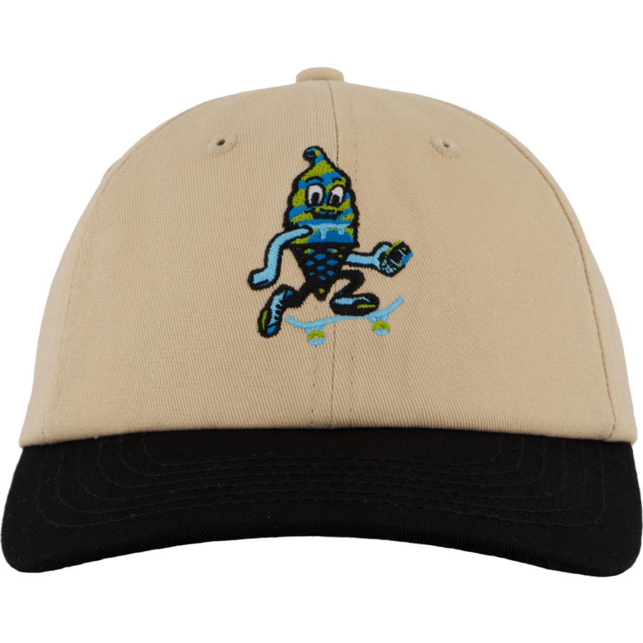 Team Eu Skate Cone Dad Cap Beige
