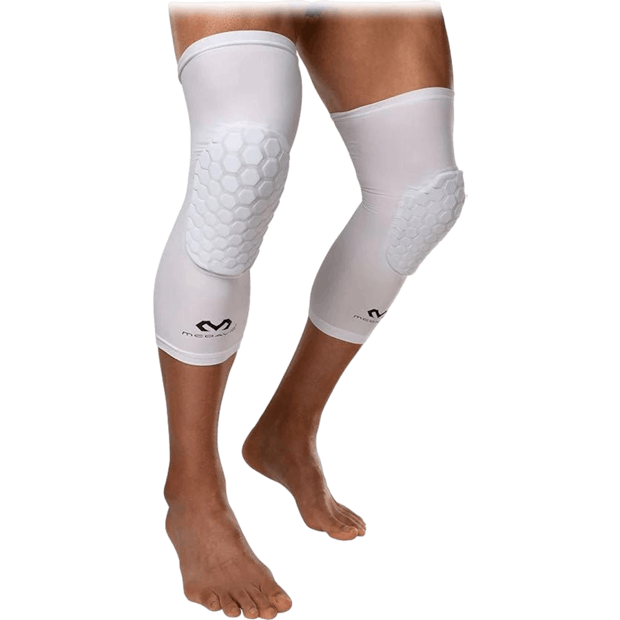 Hex Leg Sleeves / Pair White