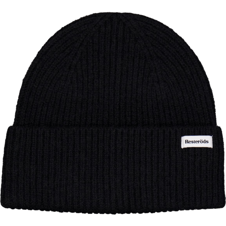 Wool Beanie 09 Black