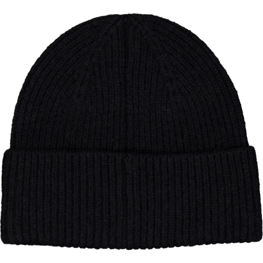 Wool Beanie 09 Black