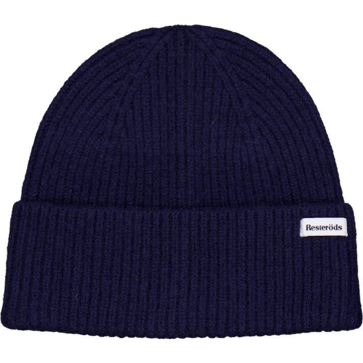 Wool Beanie 49 Navy