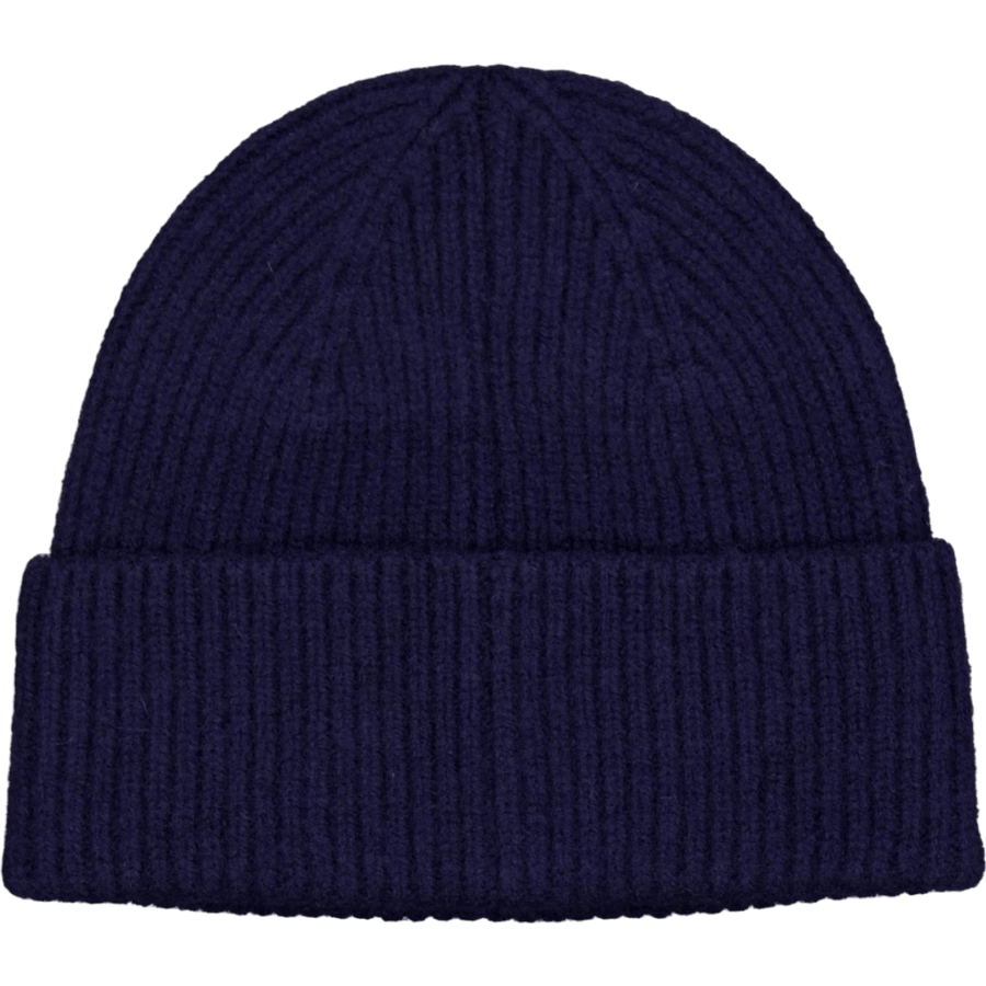 Wool Beanie 49 Navy