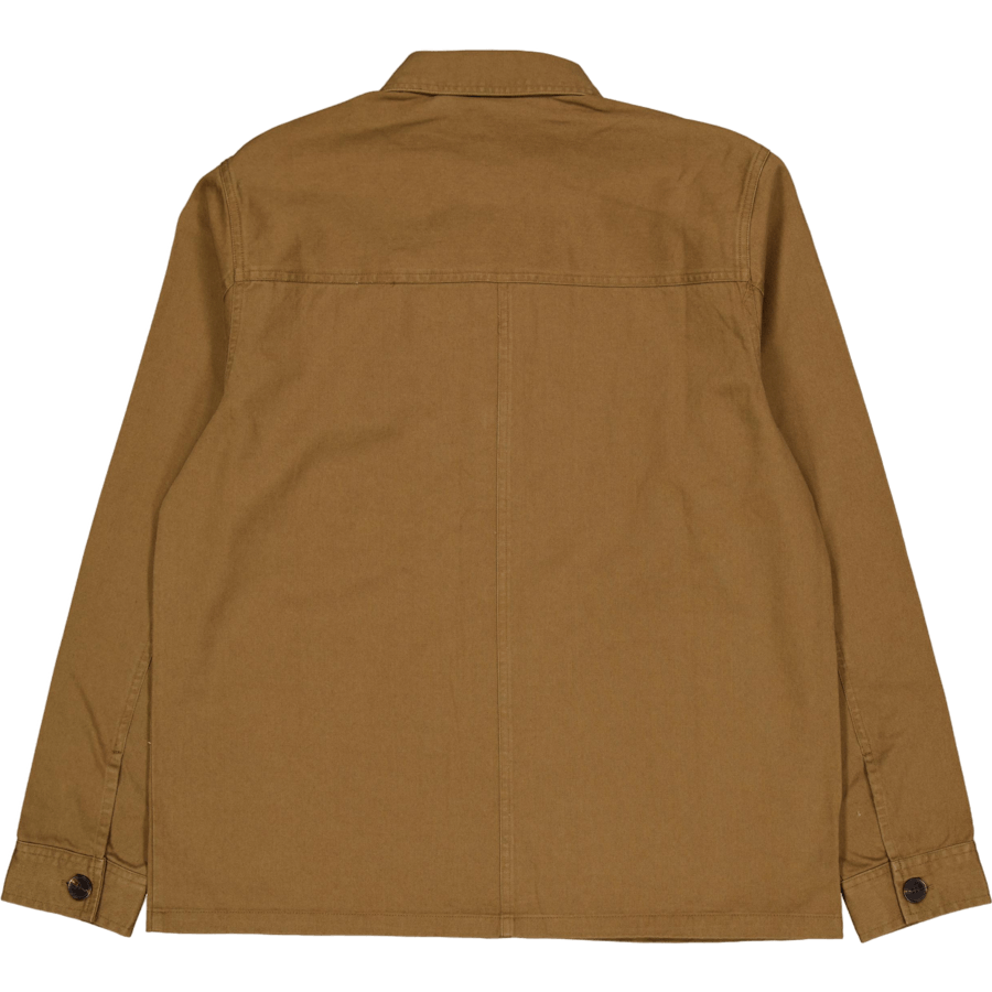 Twill Overshirt 84 Sand