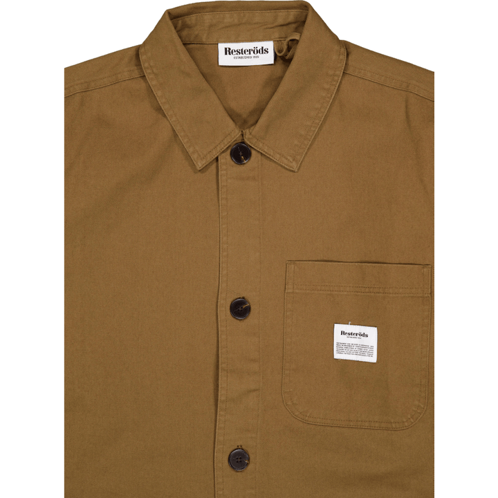 Twill Overshirt 84 Sand