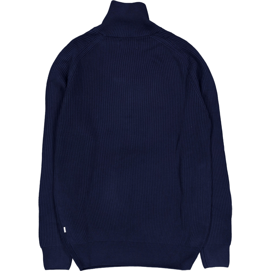 Knit Half Zip 49 Navy