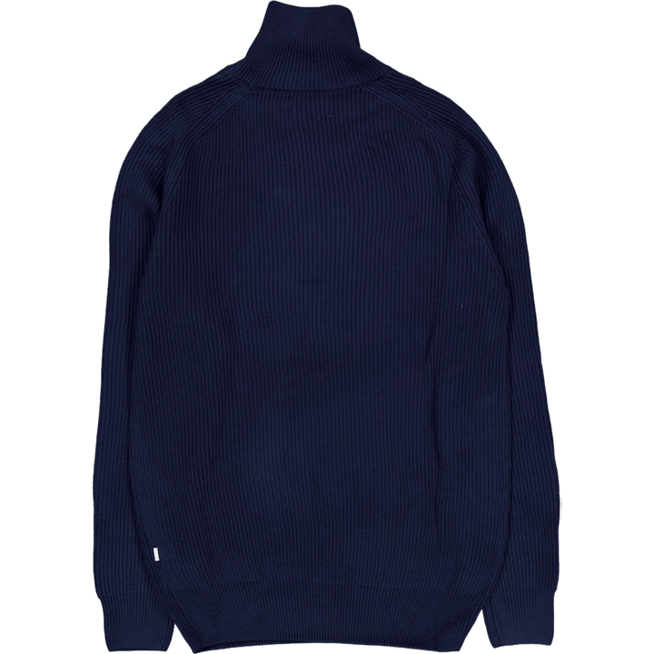 Knit Half Zip 49 Navy