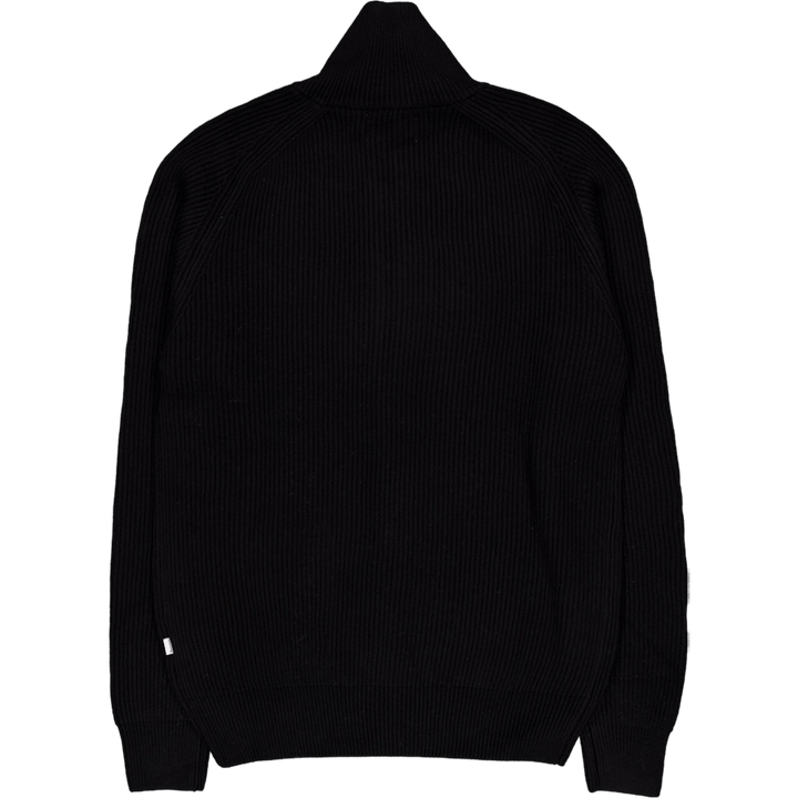 Knit Fullzip 09 Black