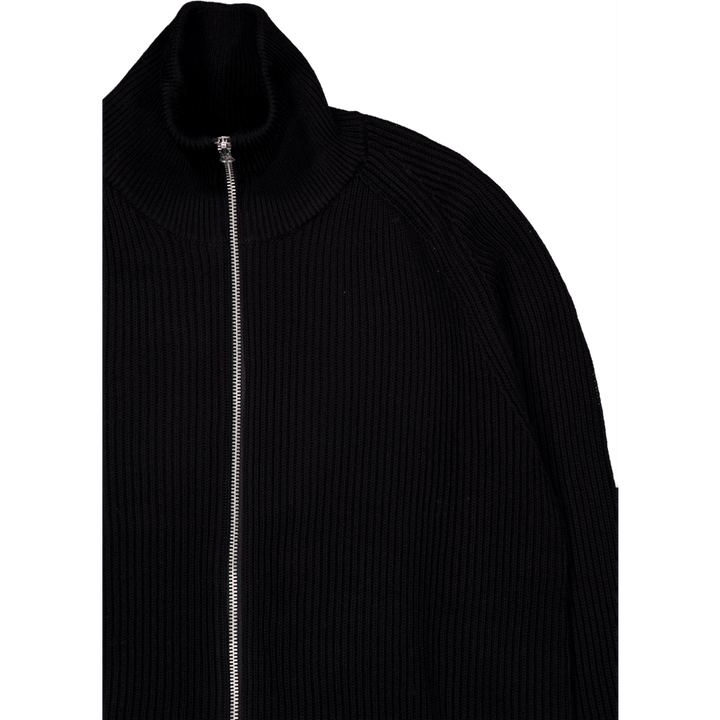 Knit Fullzip 09 Black