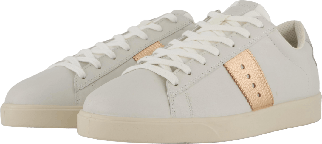 Ecco Street Lite W Weiß/gehämmerte Bronze/reines Sil