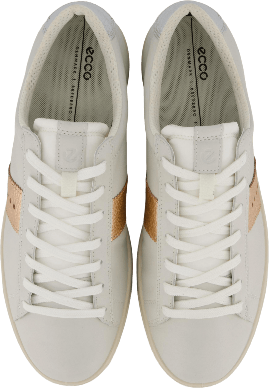 Ecco Street Lite W Weiß/gehämmerte Bronze/reines Sil