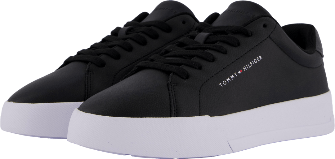 Th Court Leather Grain Ess Black/black