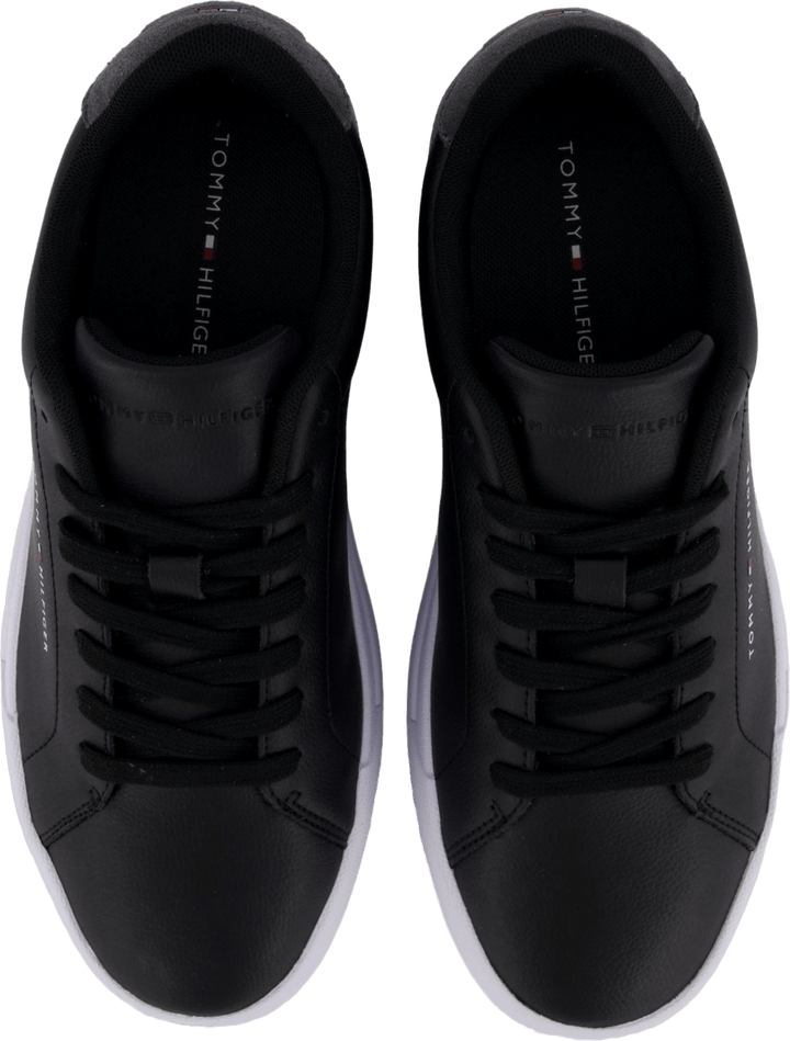 Th Court Leather Grain Ess Black/black