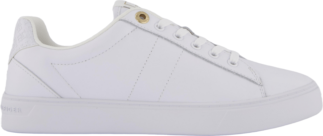 Sneaker Elevated Essent Monogr Bianco