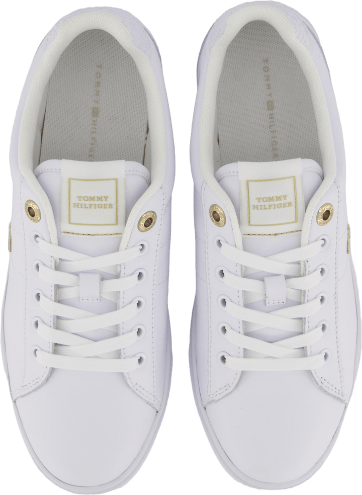 Sneaker Elevated Essent Monogr Bianco
