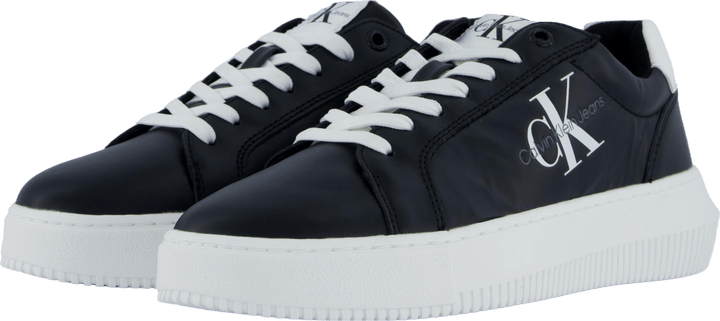 Chunky Cupsole Mono Lth Wn Black
