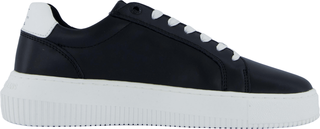 Chunky Cupsole Mono Lth Wn Black