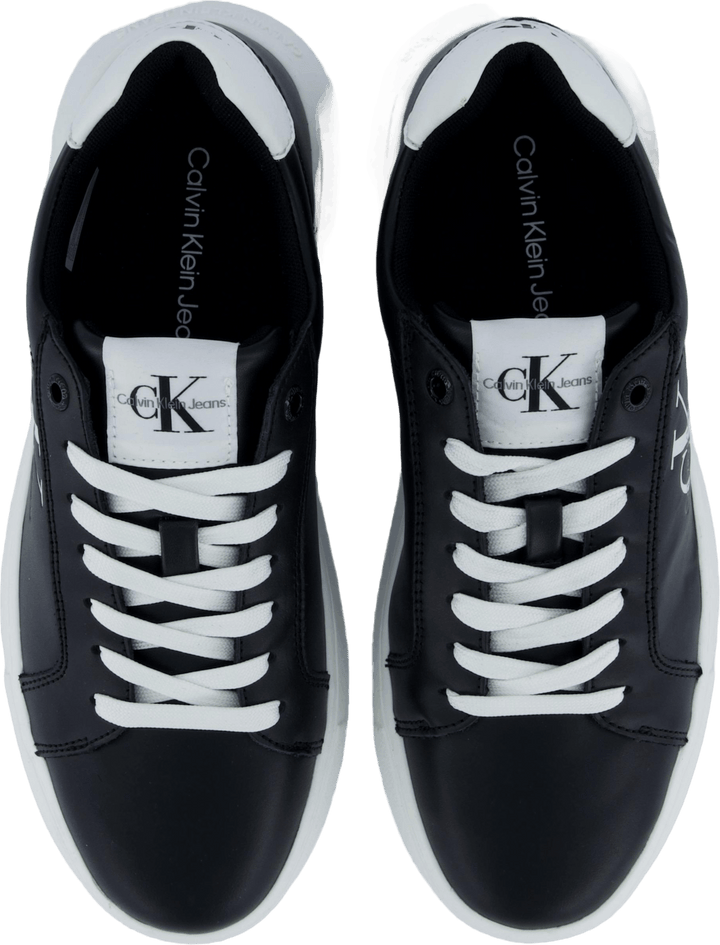 Chunky Cupsole Mono Lth Wn Black