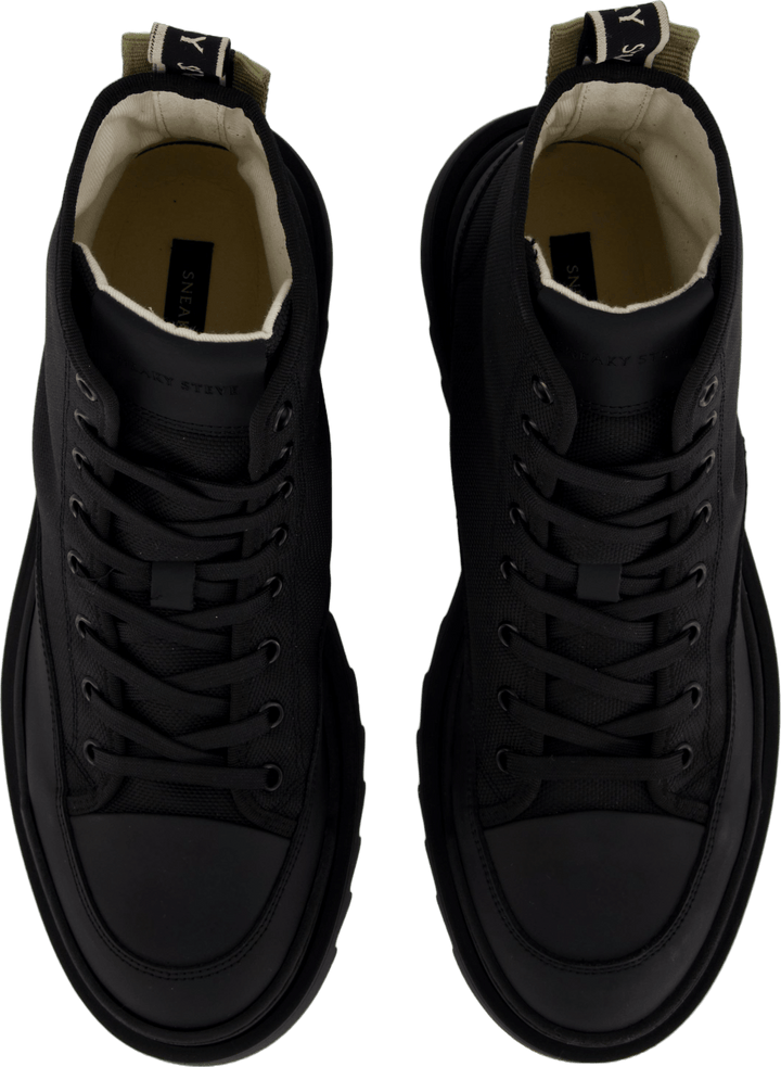 Kamiki High U Textile Black