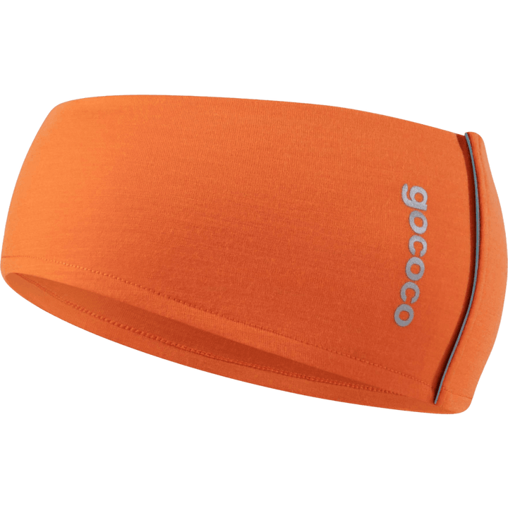 Bandeau en laine réfléchissante orange