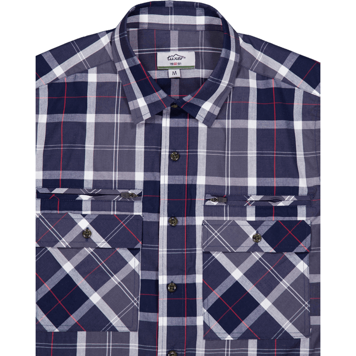 Iowa Shirt Dark Navy Check
