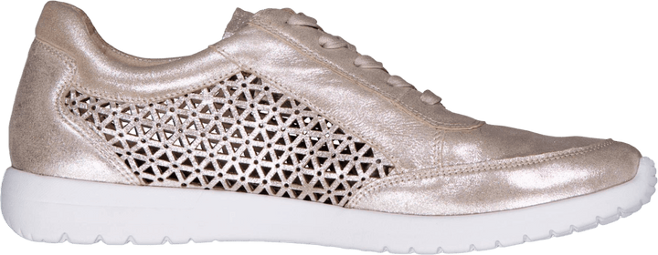 Peggy Taupe Metallic