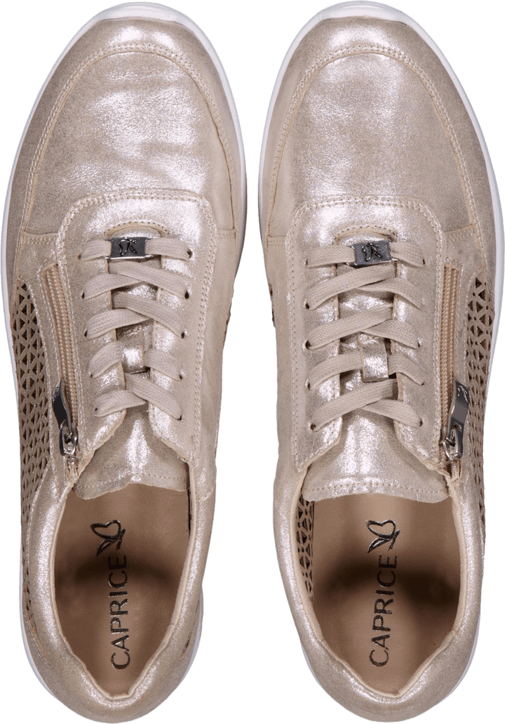 Peggy Taupe Metallic