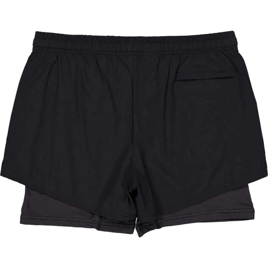 W Double Layer Shorts Black