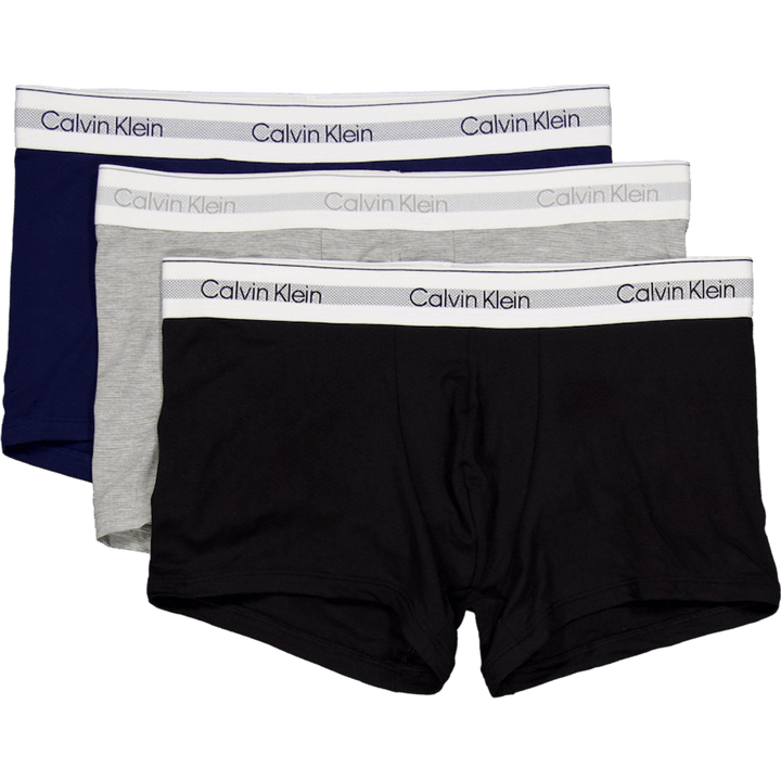 Trunk 3pk Ps8 Black, New Navy, Grey Heat