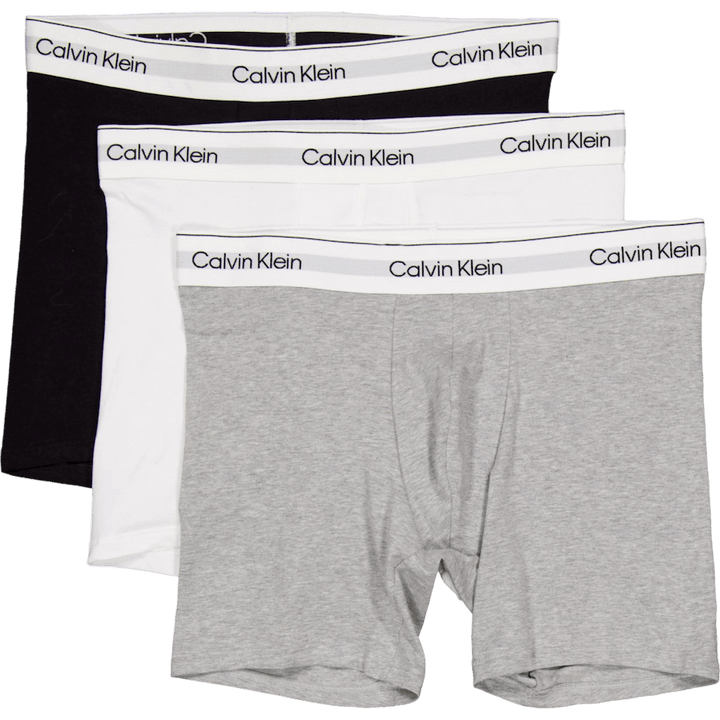 Boxer Brief 3pk Mp1 Grey Heather, White, Black