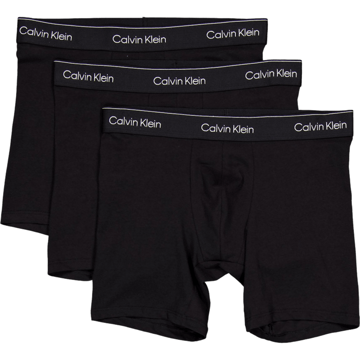 Boxer Brief 3pk Tm6 Black W/ Black Wb