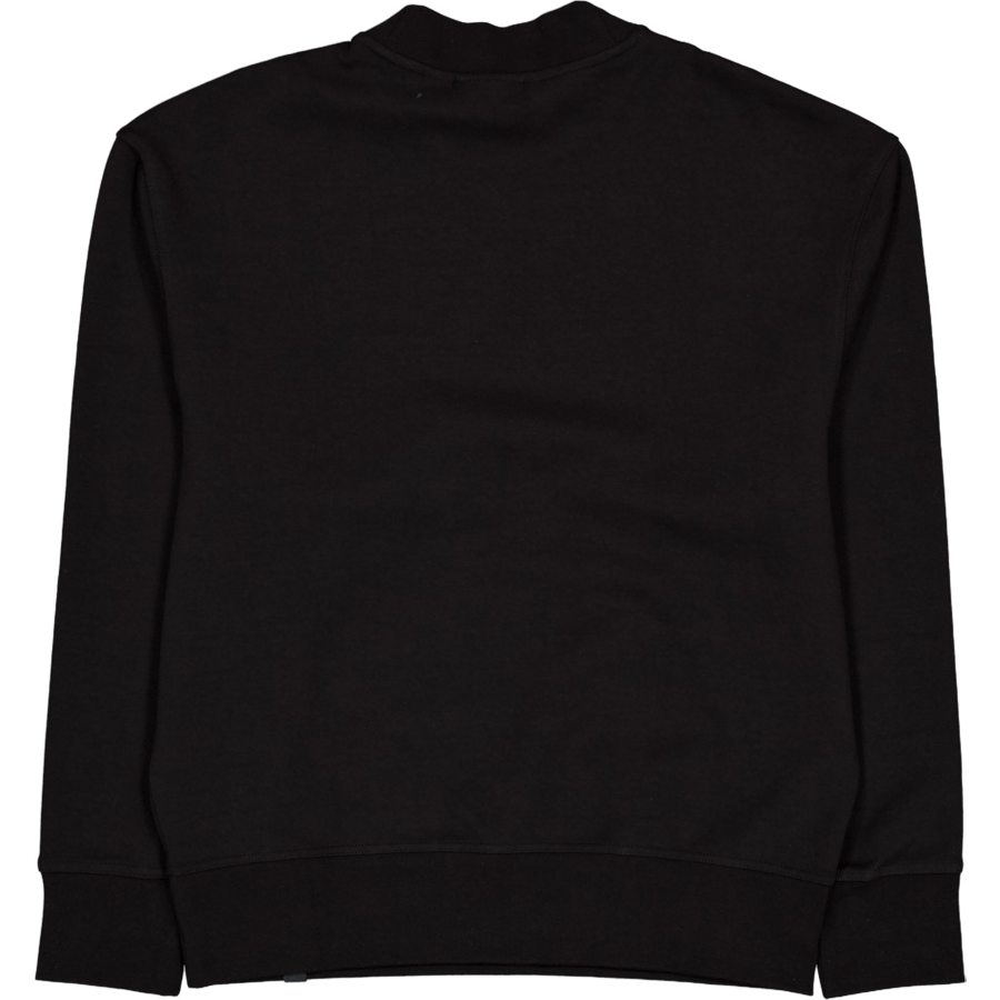 Interlock Crew Neck Beh Ck Black