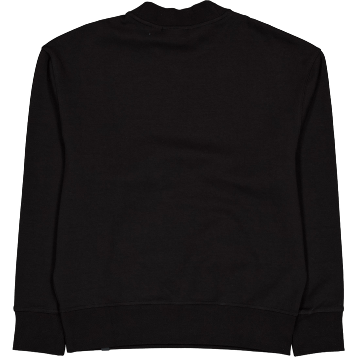 Interlock Crew Neck Beh Ck Black