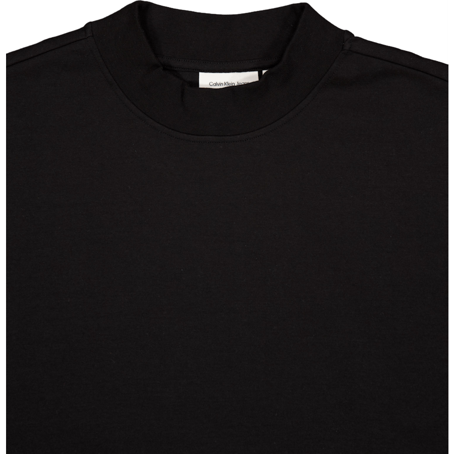 Interlock Crew Neck Beh Ck Black