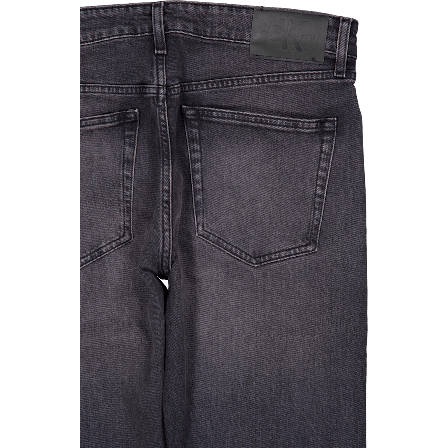 Slim Taper 1by Denim Black