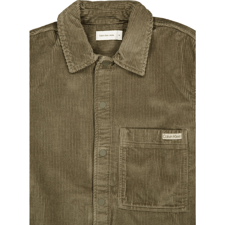 Corduroy Overshirt Pfv Tarmac